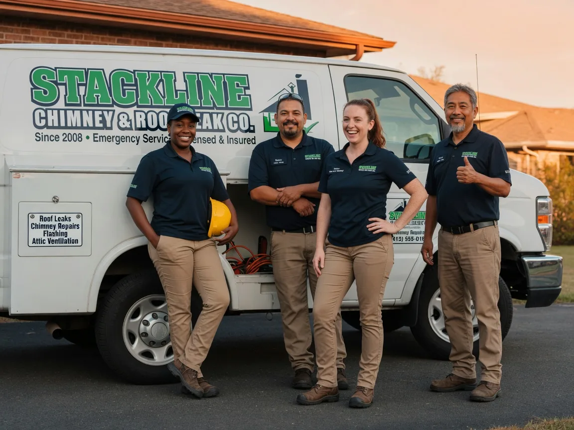 Chimney flashing repair company in Richmond, MI